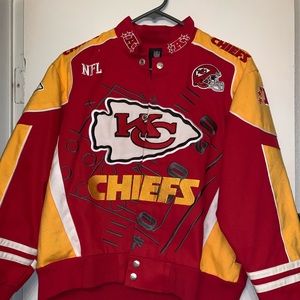 PRICE REDUCED Chiefs denim jacket
